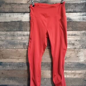 NWOT Orange leggings